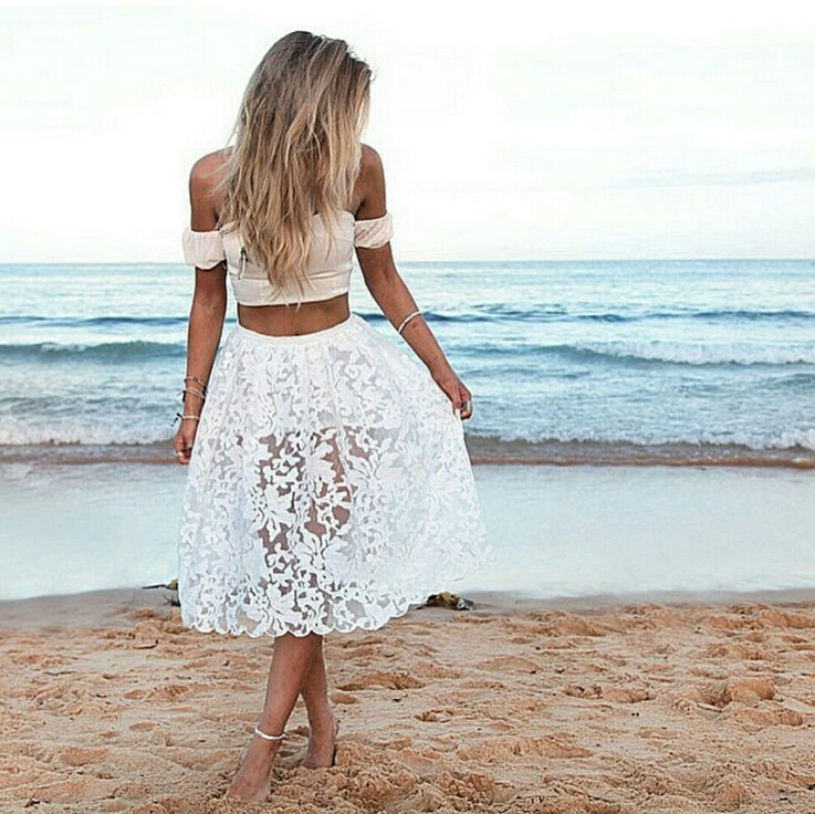 White Gauze Dress on Luulla